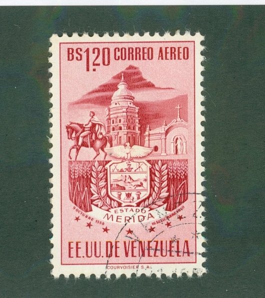 VENEZUELA C478 USED CV $7.00 BIN $3.15