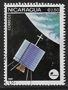 Nicaragua # 1129 - Space Exploration - used.....{KBrL}