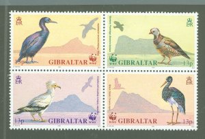 Gibraltar #594A Mint (NH) Single (Complete Set) (Fauna)