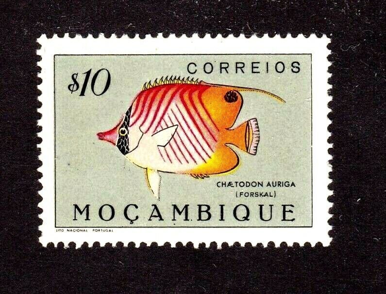 Mozambique stamp #351, MNH OG,   Fish, somewhat rare