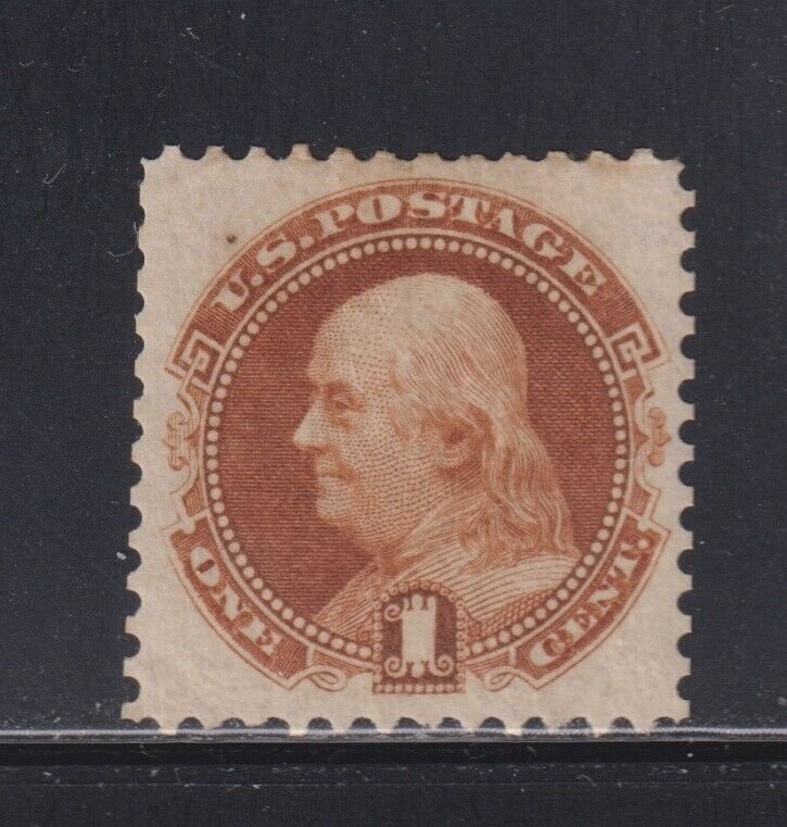 123 VF original gum previously hinged with nice color cv $ 600 ! see pic !