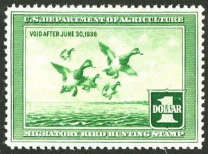 U.S. #RW4 MINT OG NH