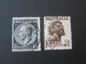 Australia 1952 Sc 247-8 set FU