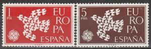 Spain #1010-11  MNH (S1146)