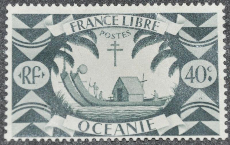 DYNAMITE Stamps: French Polynesia Scott #140  UNUSED