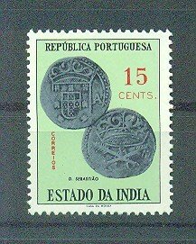 Portuguese India sc# 600 mh cat value $.30