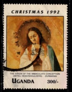 Uganda - #1091 Christmas 1992 - Used