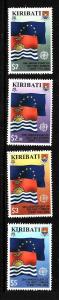 Kiribati-Sc#884-7-Unused NH set-1st Europa Stamp-Flags-2006---please note there