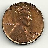 1954-D - Lincoln Head Cent - Uncirculated