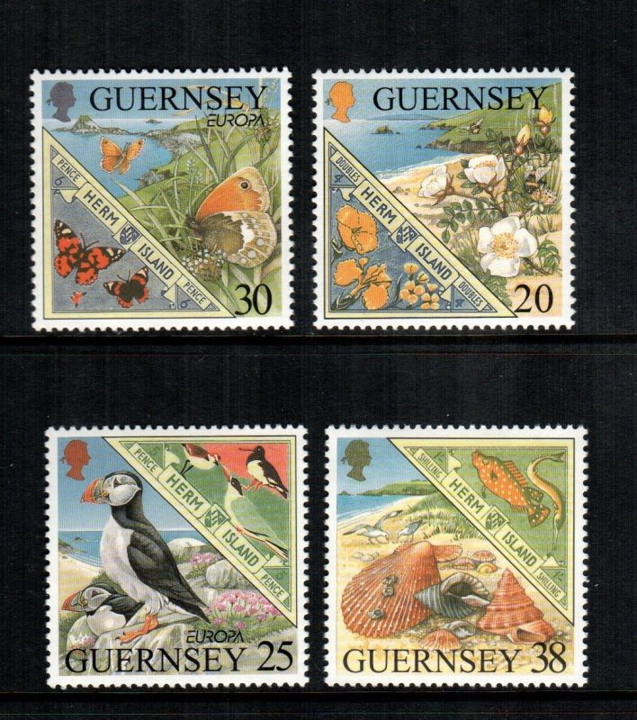 Guernsey  680 - 683  MNH cat $ 4.00