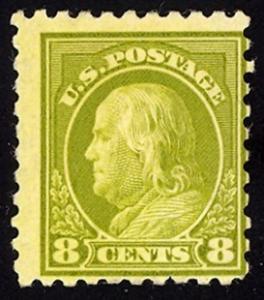 Scott #470 Mint, OG, PH, Dealer Graded Fine