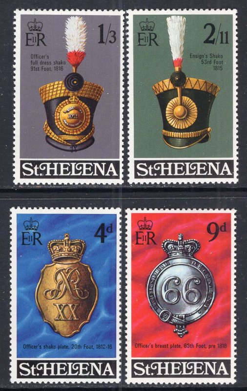 St Helena 240-243 MNH VF