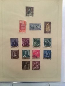 Spain Inc People Stamps pages   R26056