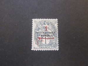French Morocco 1922 Sc 38a MH