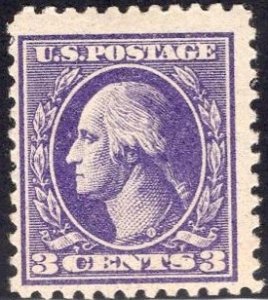 US Stamp #530 3c Washington MINT Hinged SCV $2