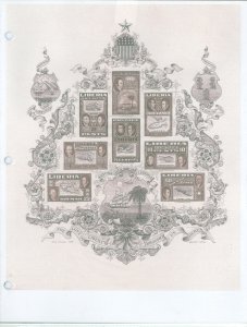 Liberia #  Souvenir Sheet