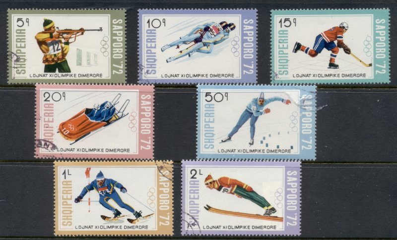 Albania 1972 Summer Olympics Munich CTO