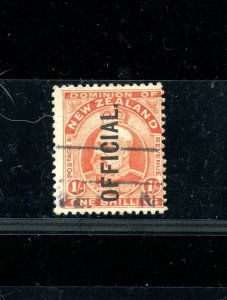 New Zealand #O37 (NE487) King Edward VII O/P Official, Used, F-VF