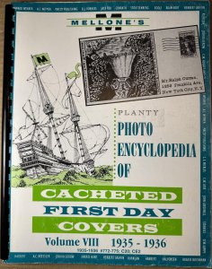 PLANTY PHOTO ENCYCLOPEDIA ILLUSTRATED CACHET CATALOG VOLUME 8 - 1935/1936 SPIRAL