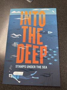 Into The Deep Stamps Under The Sea, Shark Folio 2017,