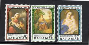 BAHAMAS #569-571  1984  CHRISTMAS  MINT  VF NH  O.G  a