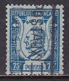 France 1924 Sc 219 Portrait Poet Pierre de Ronsard (1524-85) Stamp Used