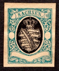 Saxony, Hirschfeld Essay, MNG, Forgery