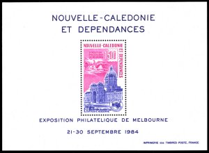 New Caledonia 1984 Scott #C200a Mint Never Hinged