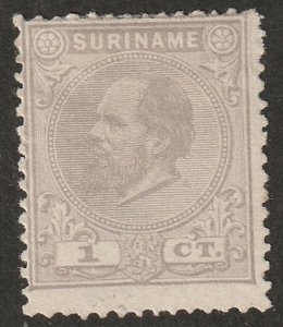 Suriname 1875 Sc 1 MNG(*) small thins