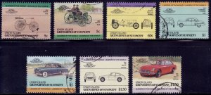 St.Vincent Grenadines, Union Island, 1985, Antique, Vintage Cars, used*