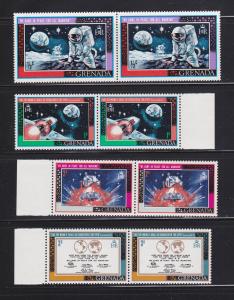 Grenada 328-331 Pairs MNH Space (C)