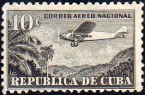 CUBA Sc# C13 AIRMAIL  10c   1931 mint MOG - see pic