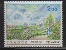 France MNH sc# 1729 Painting Art 2012CV $1.25