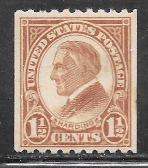 USA 605: 1.5c Harding, MNH, VF