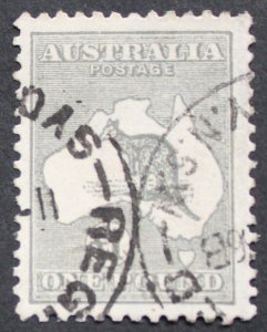 Australia 1924 One Pound Kangaroo third watermark SG 75 used