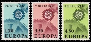 Portugal Scott 994-996 (1967) Mint NH VF Complete Set, CV $9.50 C