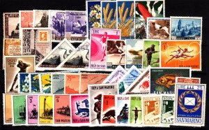 San Marino 45 different mint