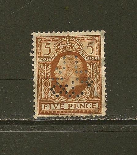 Great Britain SC#166 JL&Co Perfin Used