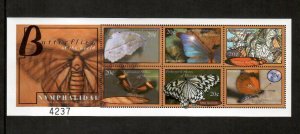 Micronesia 2000 - Butterflies - Sheet of 6 Stamps - Scott #372 - MNH