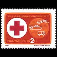 HUNGARY 1981 - Scott# 2694 Red Cross Cent. Set of 1 NH