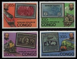 1979 Congo (Brazzaville) 680-683 Locomotives 7,50 €