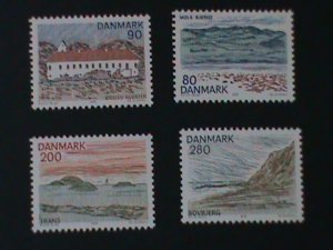 ​DENMARK SC#655-8-BEAUTIFUL LANDSCAPE OF DENMARK MNH  WE SHIP TO WORLDWIDE