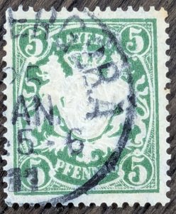 Bavaria sc-39. Used. Hinged. VG condition.