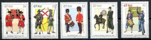 Ireland SC# 969-72 Miliary Uniforms set MNH