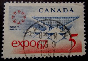 Canada #469 CDS Cancel Milton, ON {ebhs130}