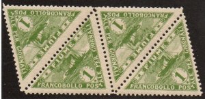 Fiume P4 Mint never hinged Block of four