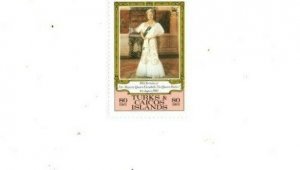 Turks and Caicos -1980 - Queen Mother 80th Birth. -Single Stamp -MNH(Scott#440)