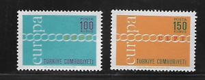 TURKEY, 1876-1877, MNH, EUROPA 1971