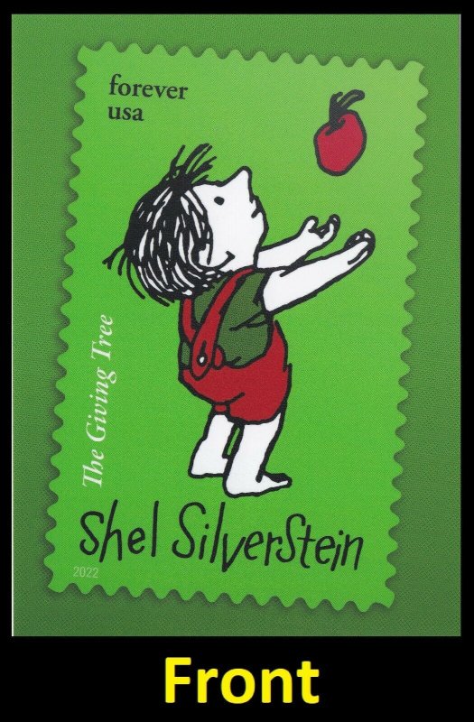 US 5683 Shel Silverstein First Day of Issue Ceremony Invitation 2022