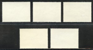 Russia Scott 5118-22 MNHOG - 1983 Russian Gliders Set - SCV $1.90